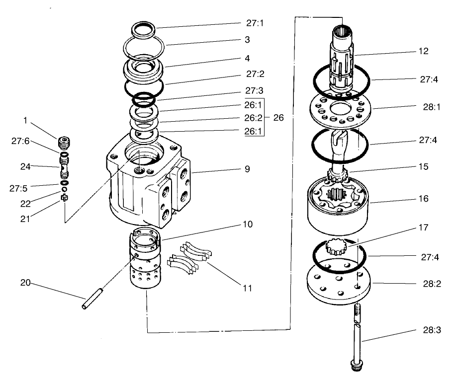 Power Steering Valve Assembly No. 92-9729