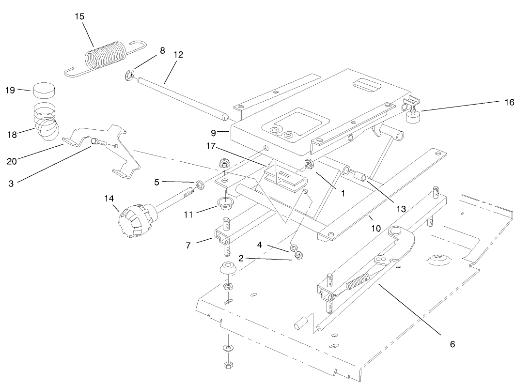 Mini Suspension Assembly No. 76-1970