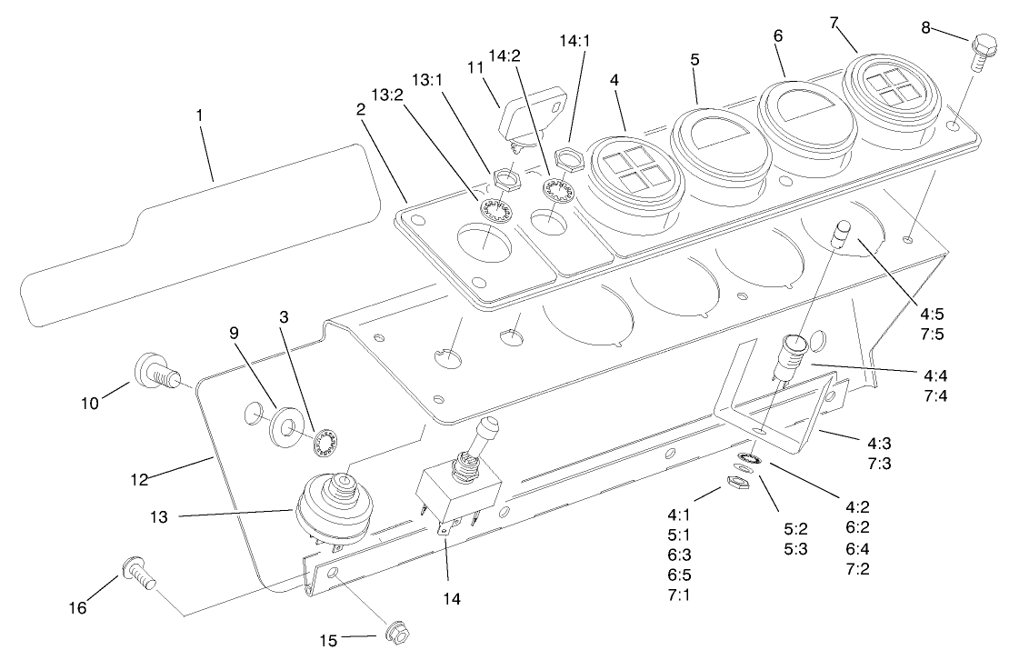 Gage Panel Assembly