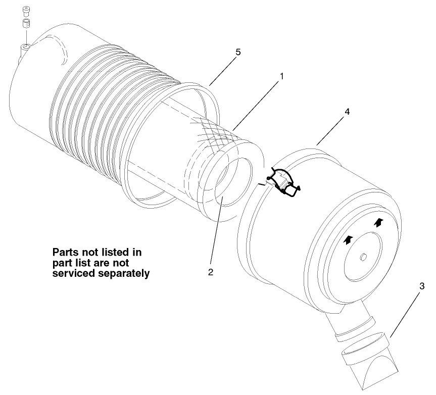 Air Filter Assemby No. 100-2597