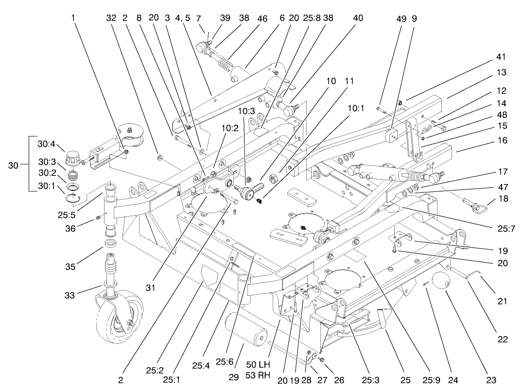 Center Deck Assembly