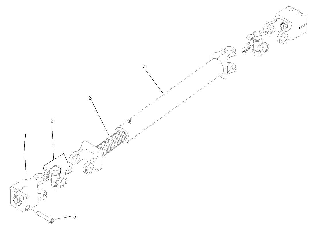 Driveshaft Assembly No. 86-1730