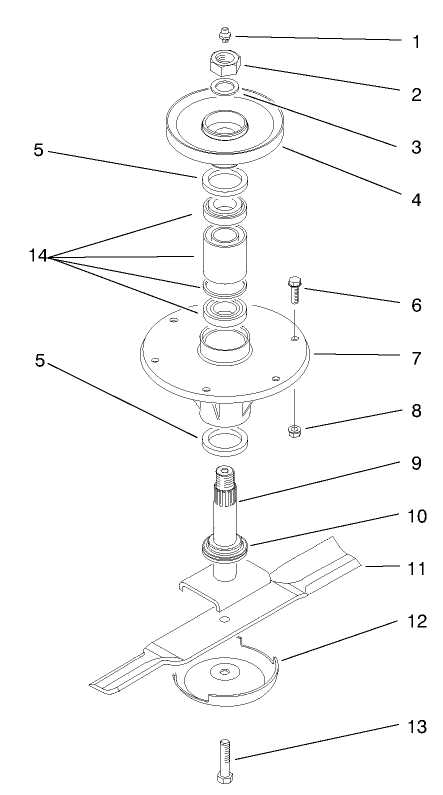 Wing Spindle Assembly