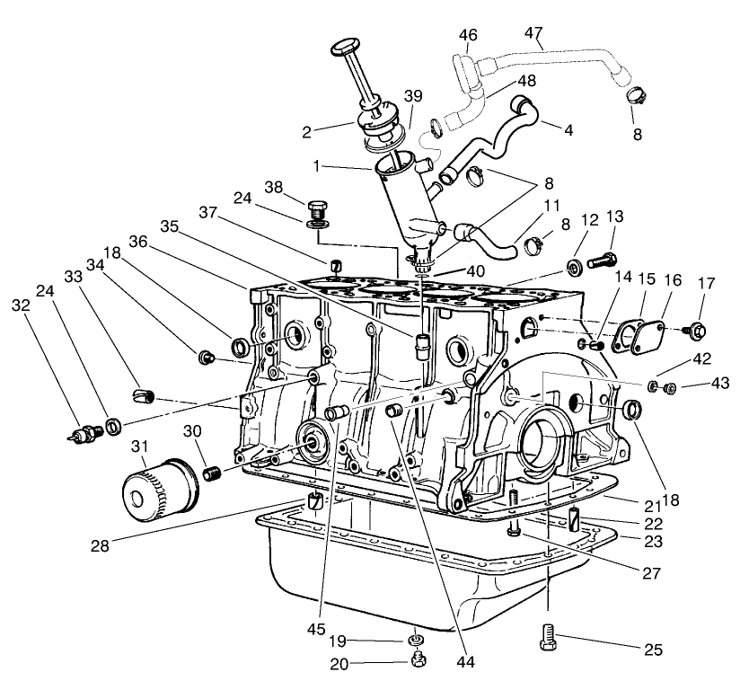 Crankcase Assembly