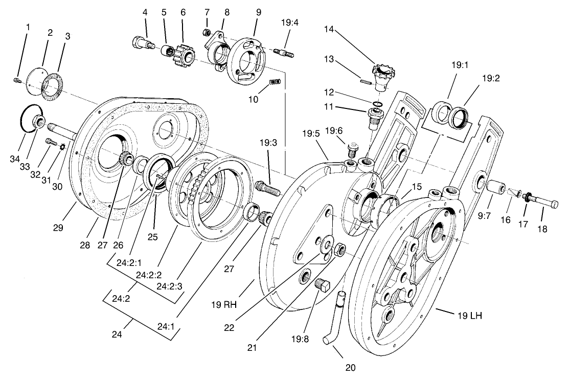Gear Case Assembly