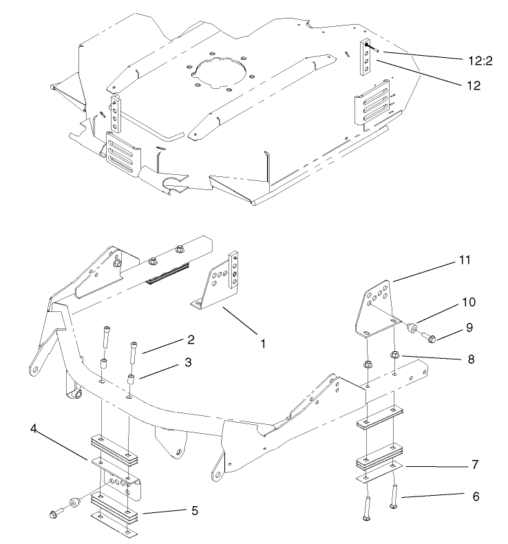 Height-Of-Cut Bracket Assembly
