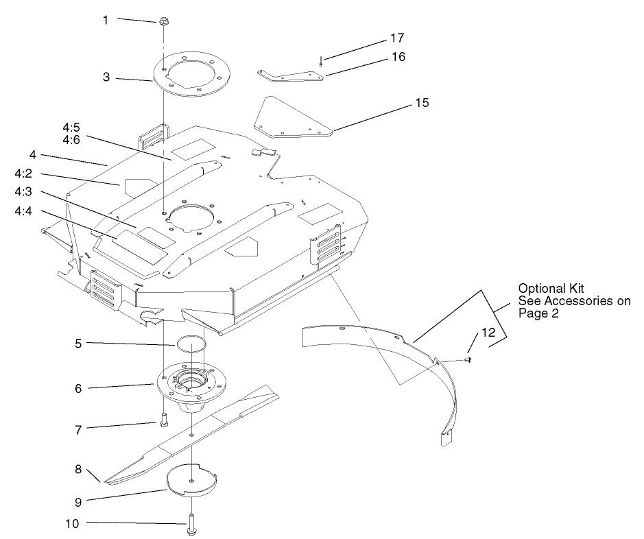 Housing and Blade Assembly