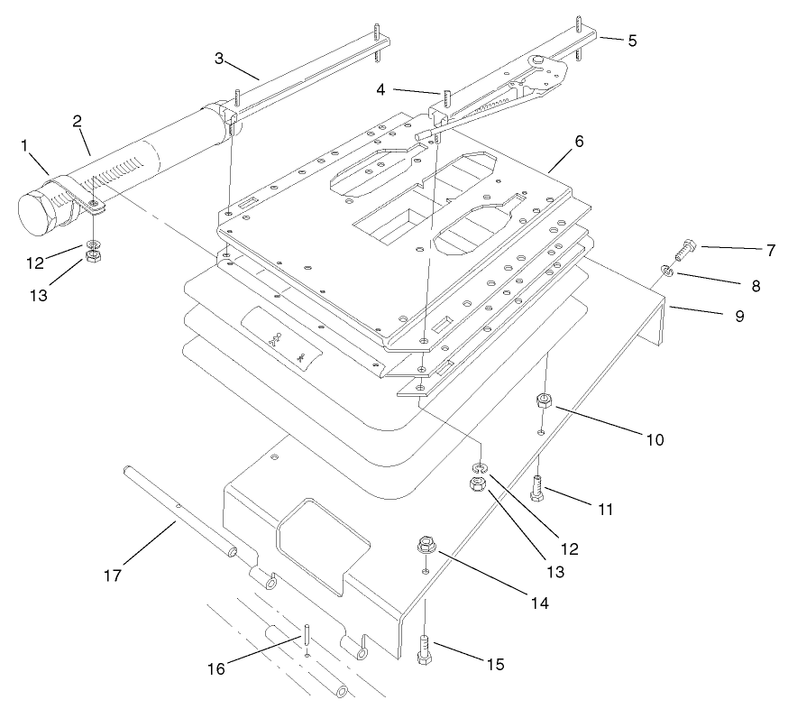Seat Pivot and Bellows Assembly