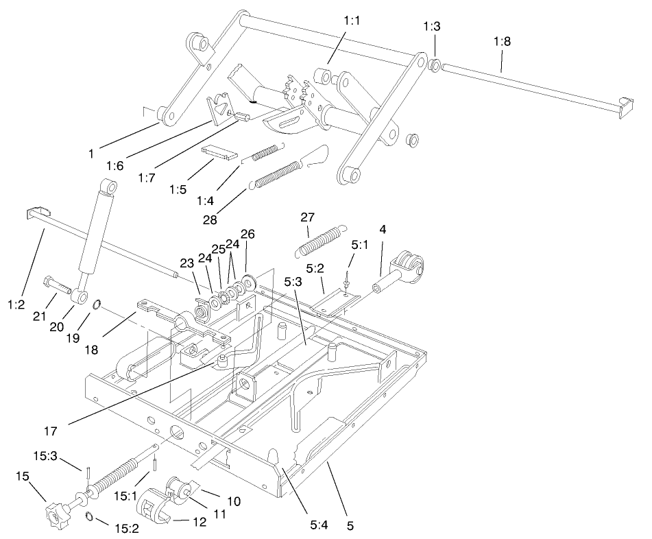 Seat Suspension Assembly