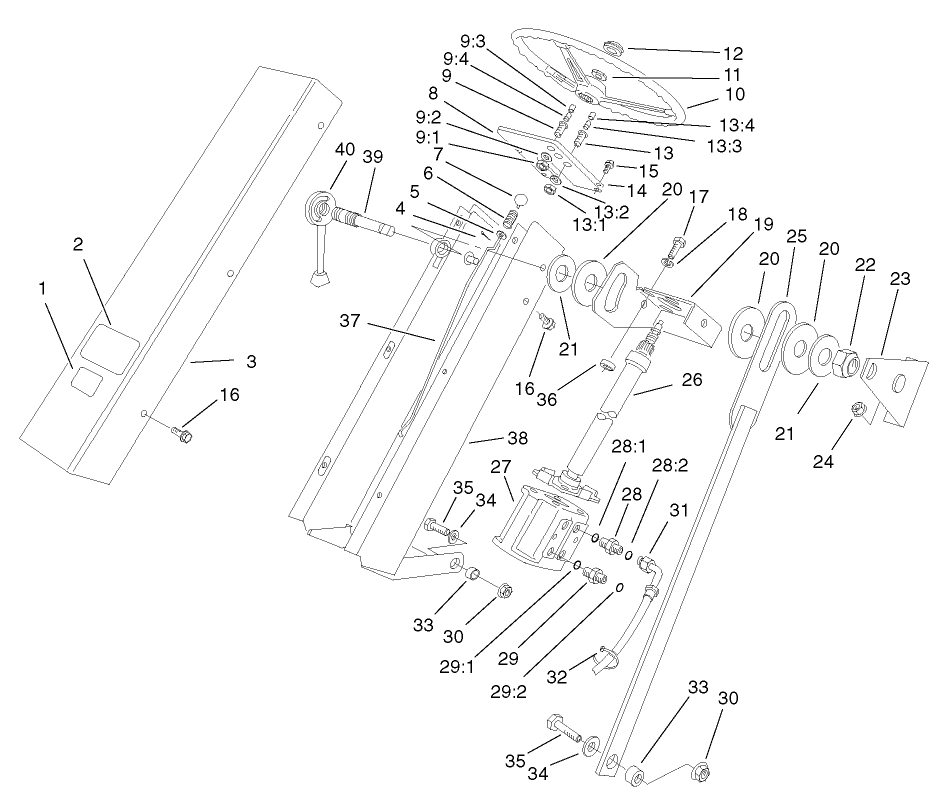 Steering Tower Assembly