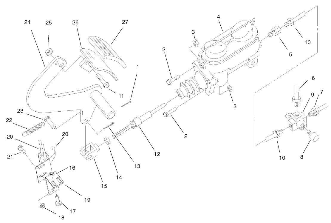 Service Brake Assembly