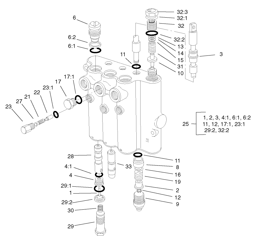 Lift Valve Assembly No. 69-1780