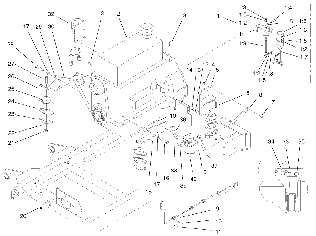Engine Installation Assembly