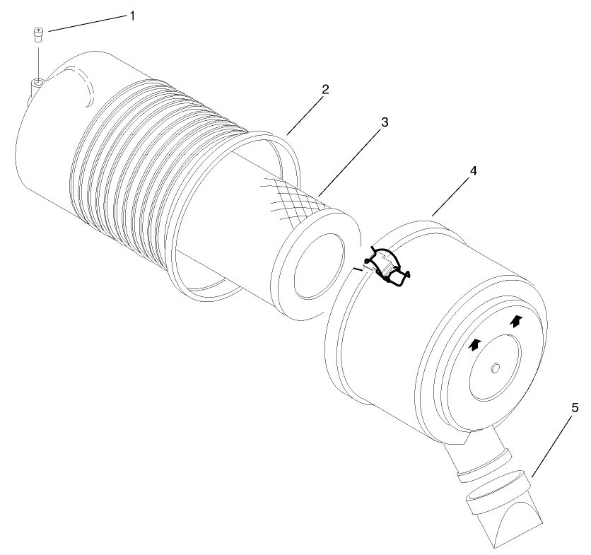 Air Cleaner Assembly No. 98-0800