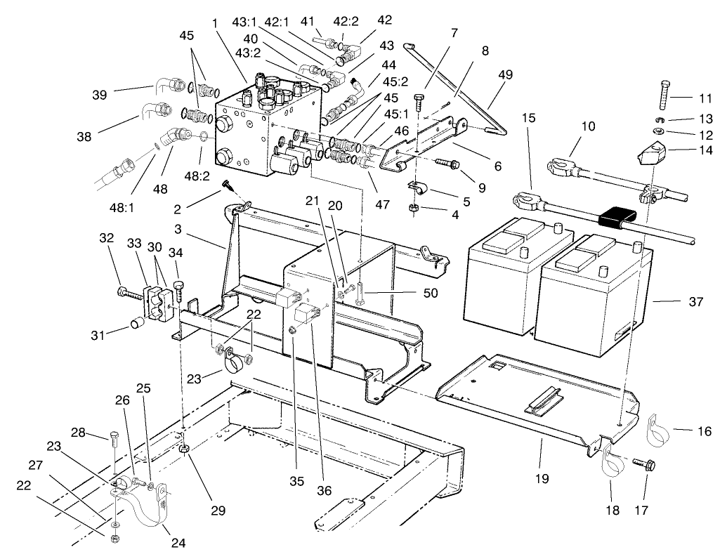 Battery Frame Assembly