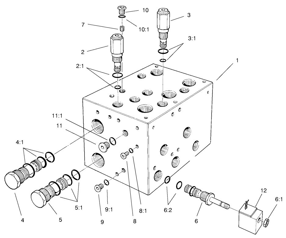 Deck Manifold Assembly No. 95-5908