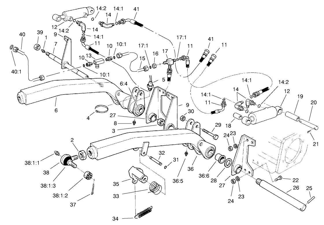 Front Lift Arm Assembly