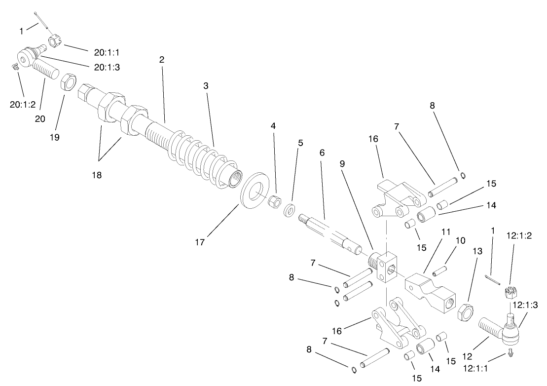 Wing Deck Latch Assembly