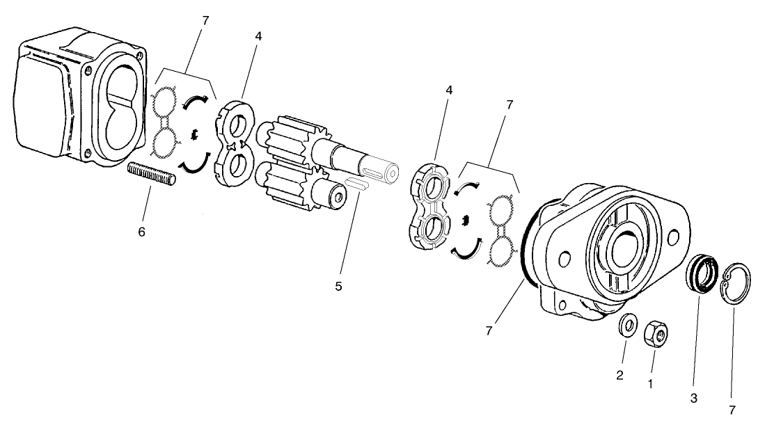 Hydraulic Motor Assembly No. 94-4907