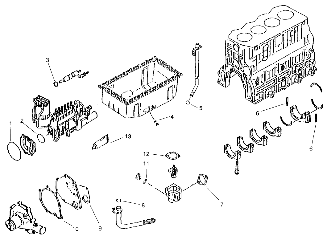 Overhaul Gasket Kit Assembly (Continued)