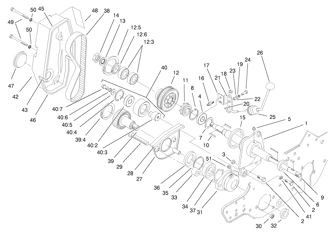 Reel Drive Assembly