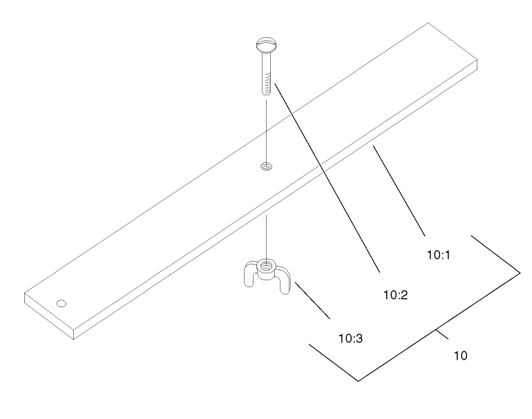 Height-Of-Cut Bar Assembly