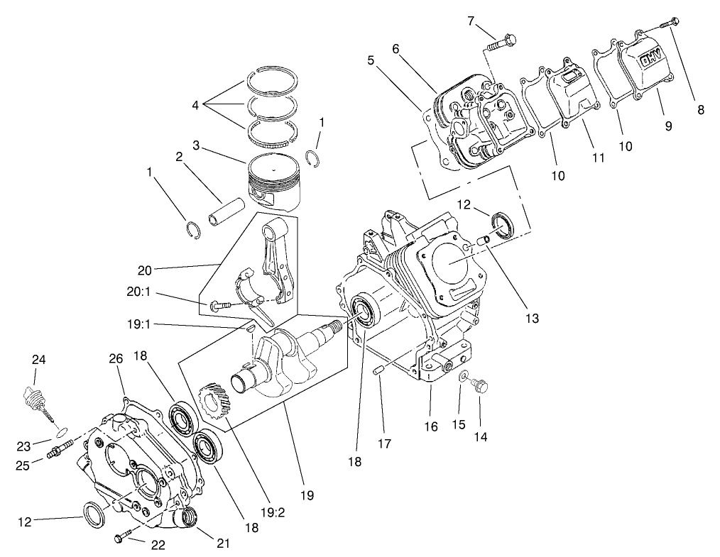 Crankcase Assembly