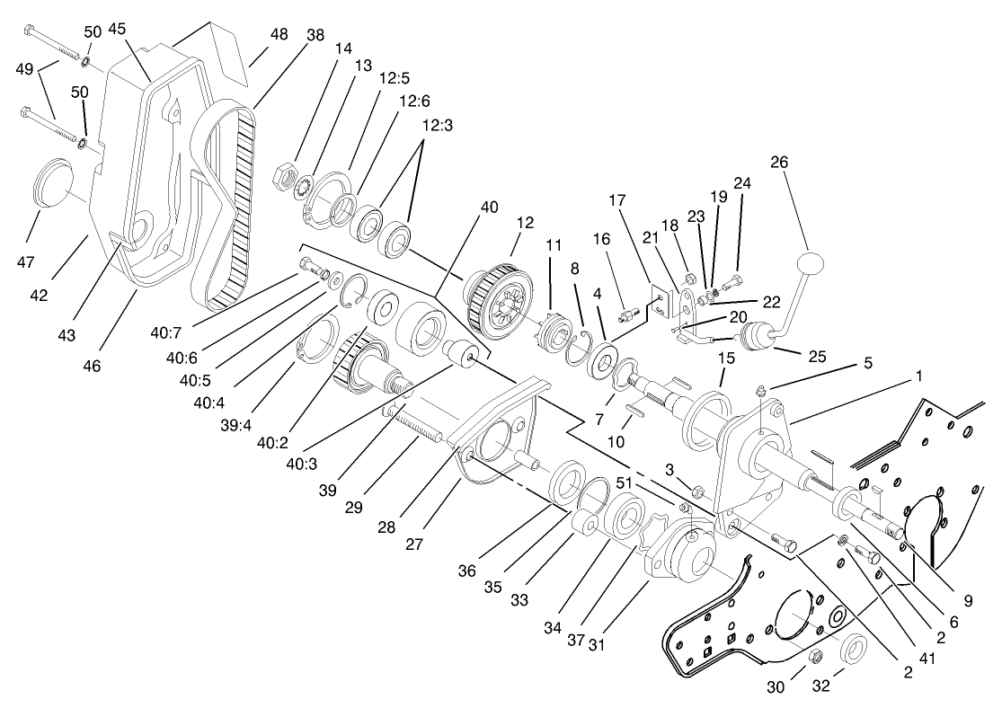 Reel Drive Assembly