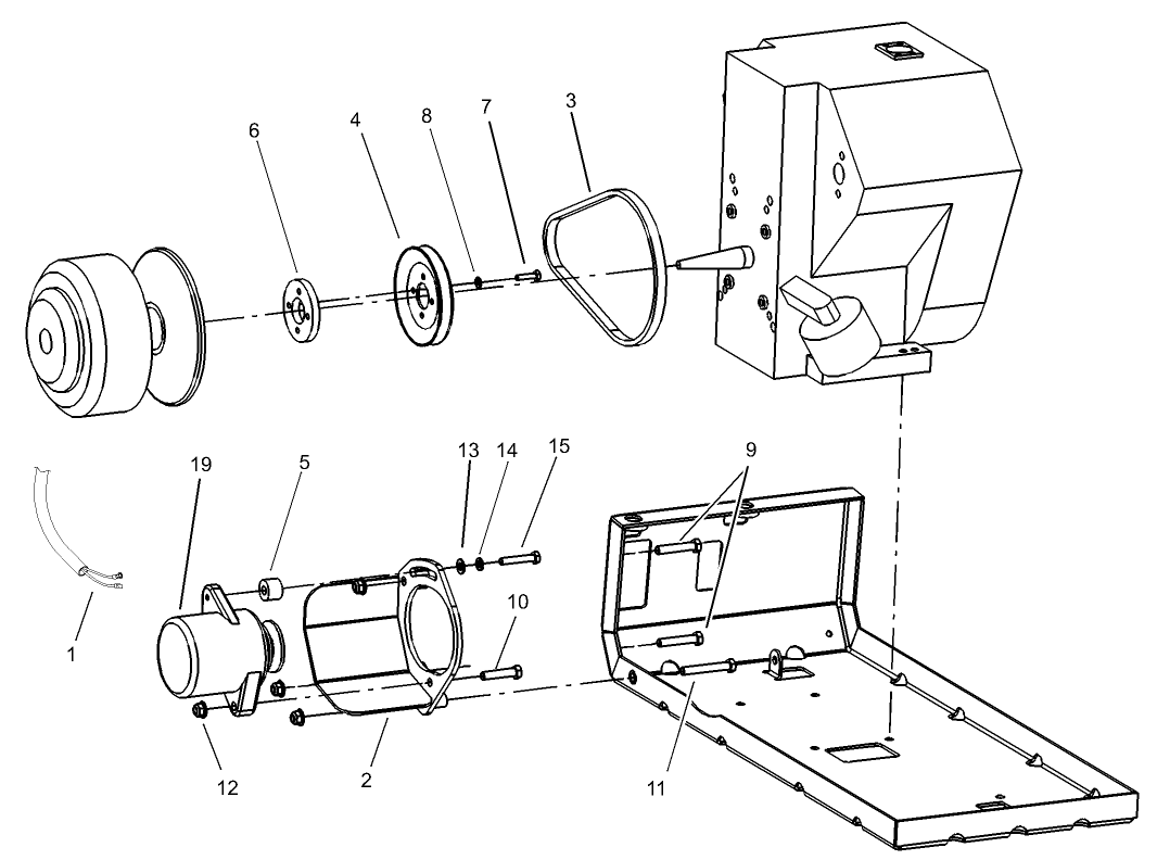 High-Output Alternator Assembly