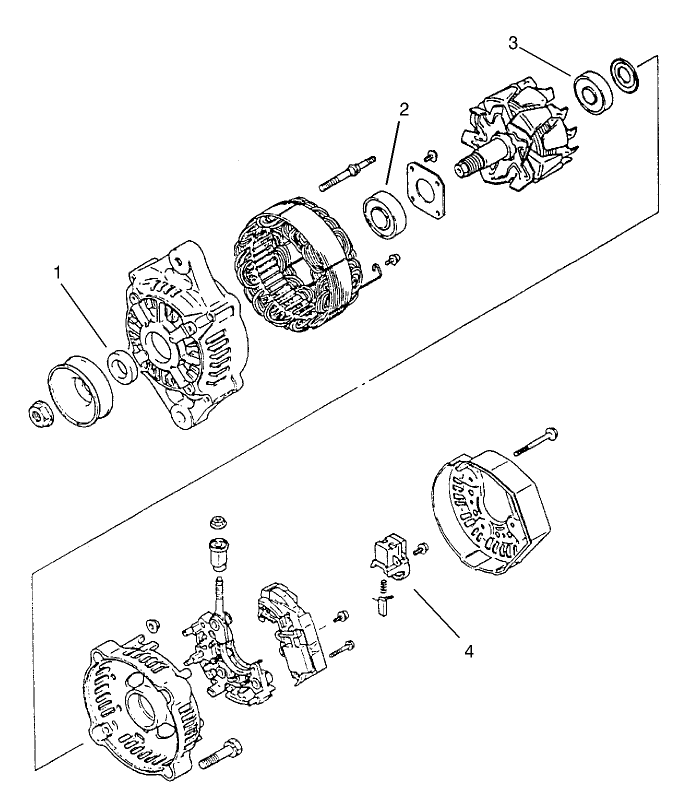 Alternator Assembly No. 99-9209