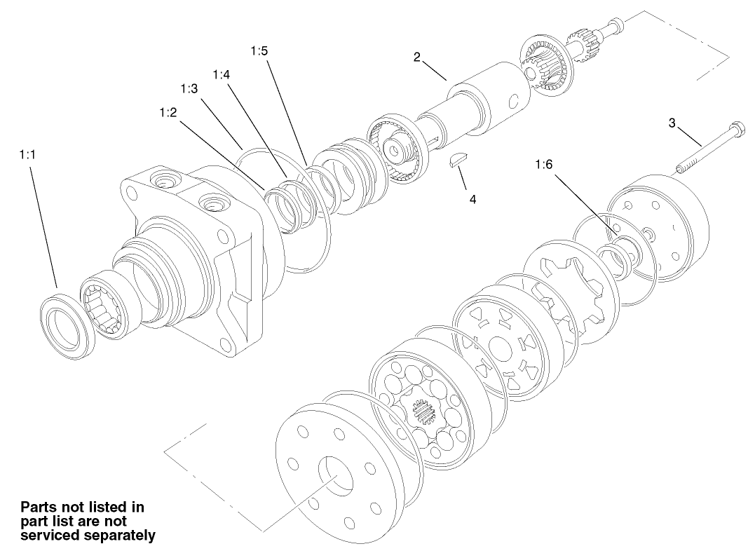 Hydraulic Motor Assembly No. 99-3052