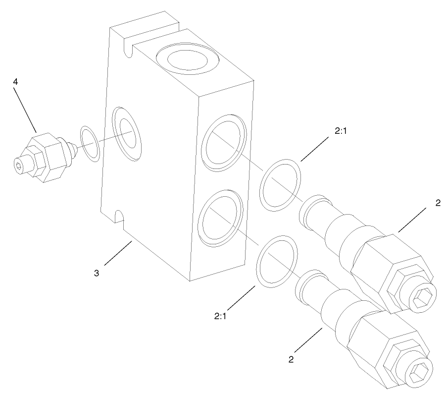 Counterbalance Valve Assembly No. 99-3040