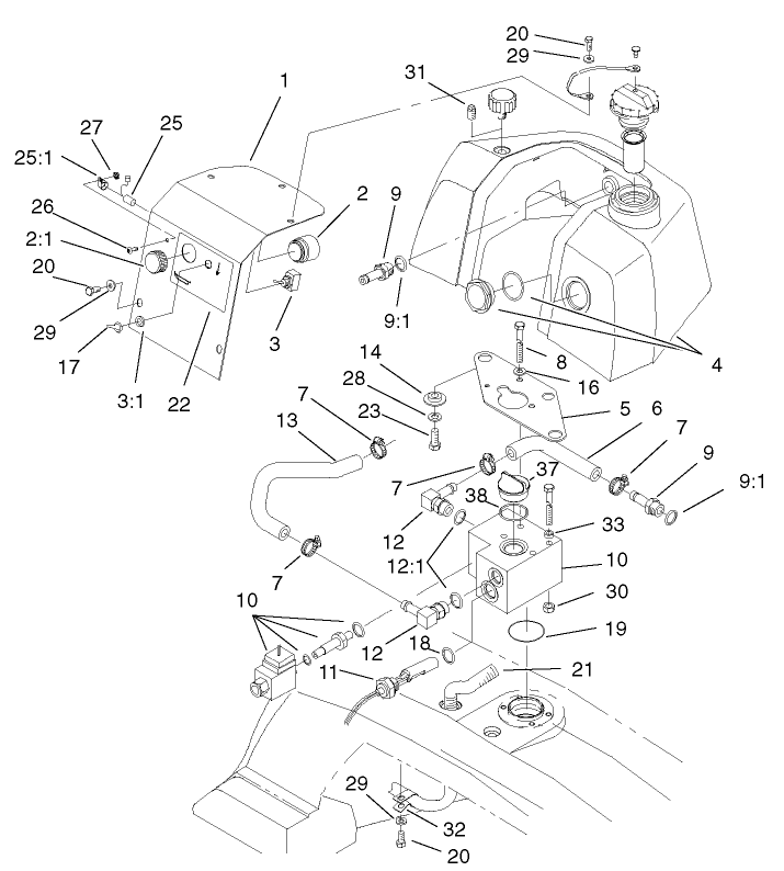 Leak Detector Kit Assembly
