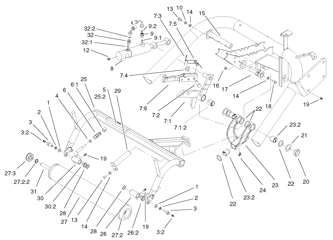 Center Pull Frame Assembly