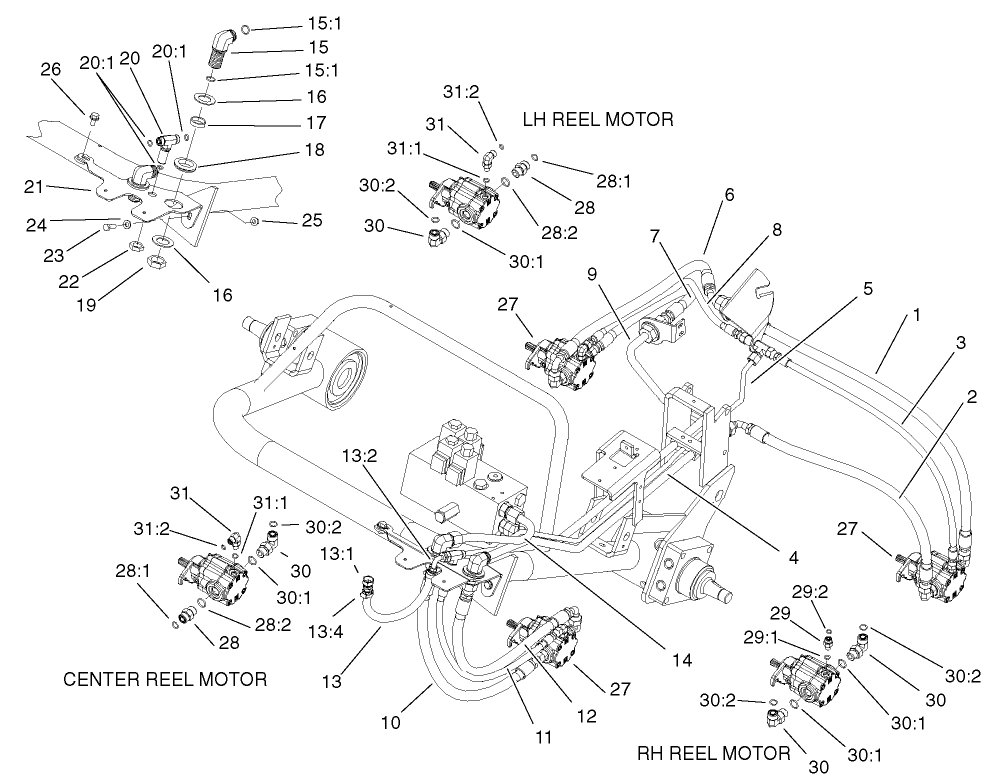 Hydraulic Reel Drive Assembly