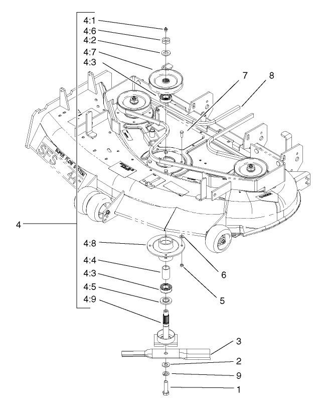 Deck Spindle Assembly