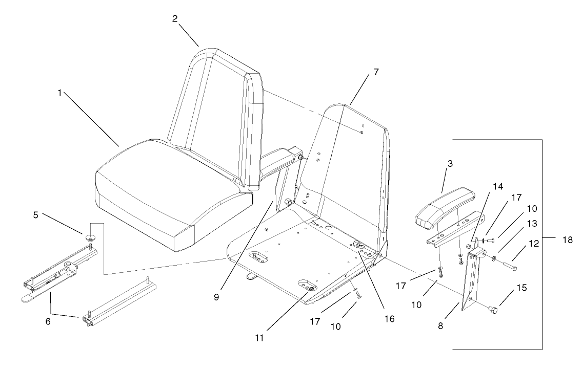 Seat Assembly No. 1-633705