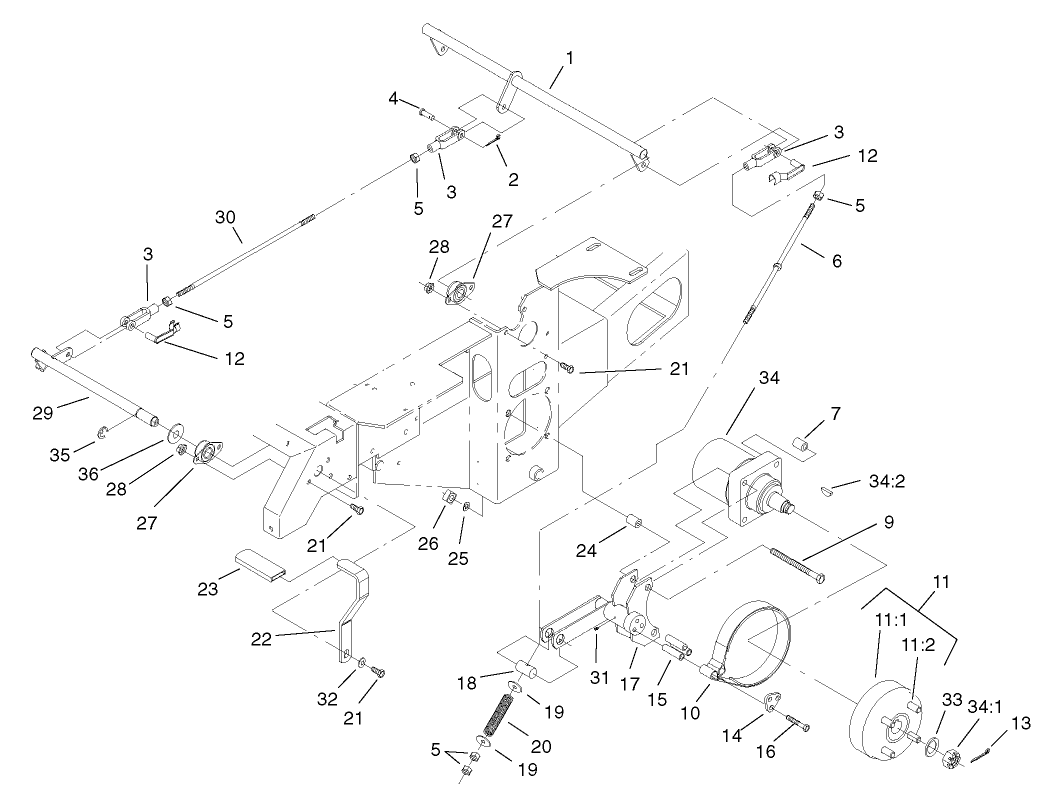 Parking Brake System Assembly