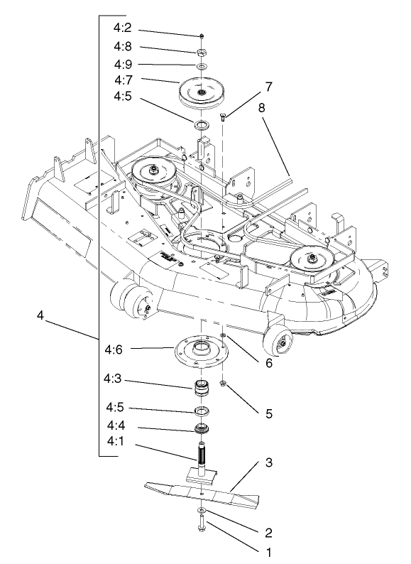 Deck Spindle Assembly