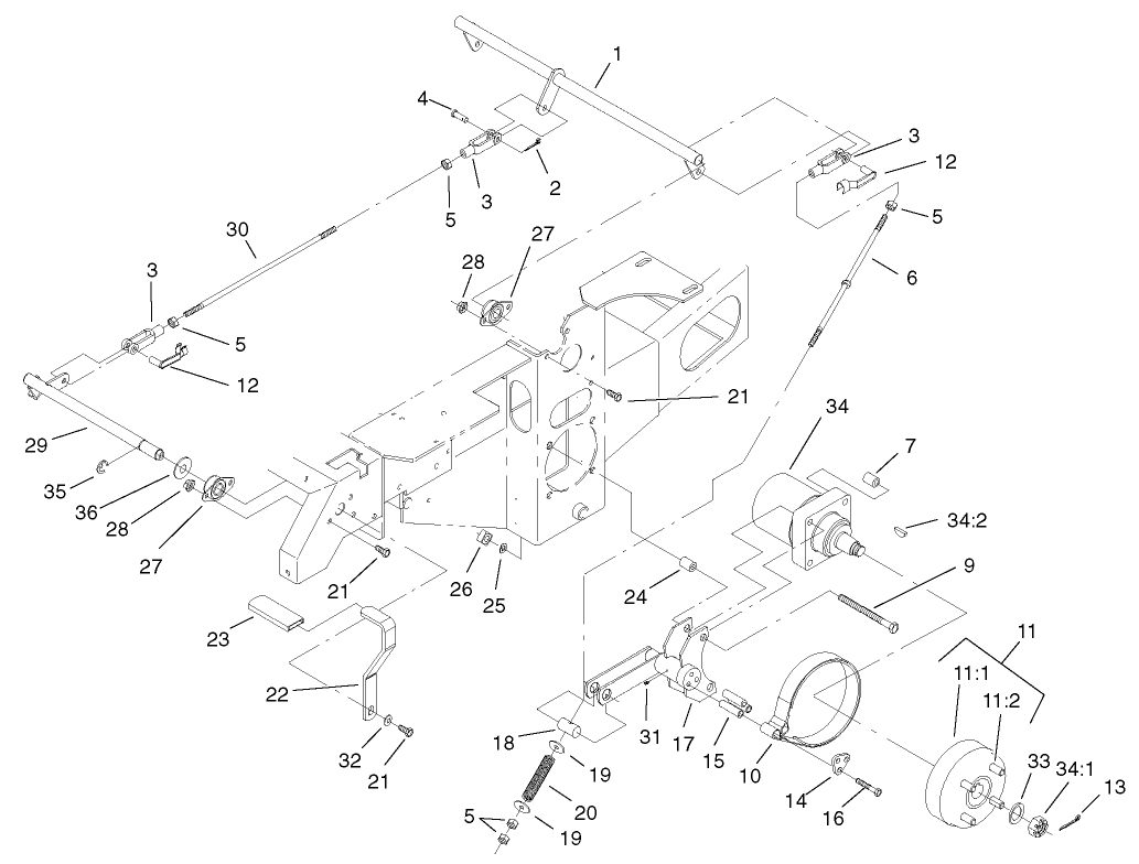 Parking Brake System Assembly