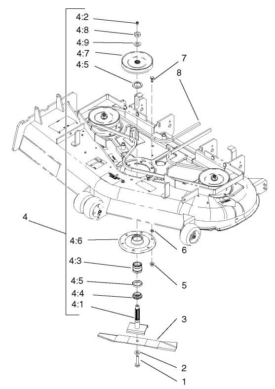 Deck Spindle Assembly