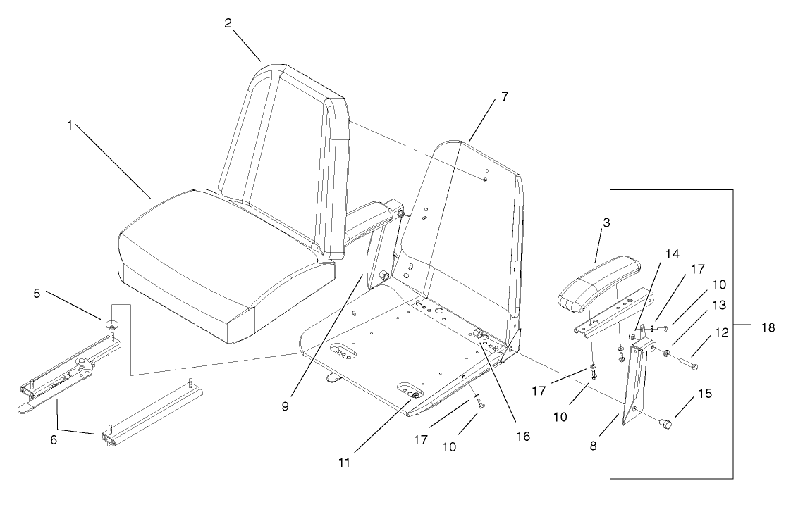 Seat Assembly No. 1-633705