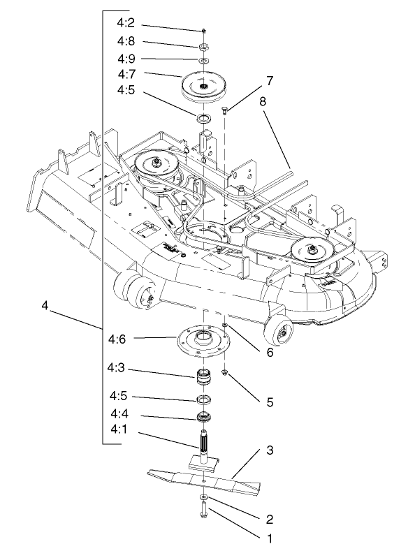 Deck Spindle Assembly