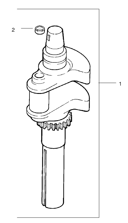 Crankshaft Assembly Kohler CV23S PS75560