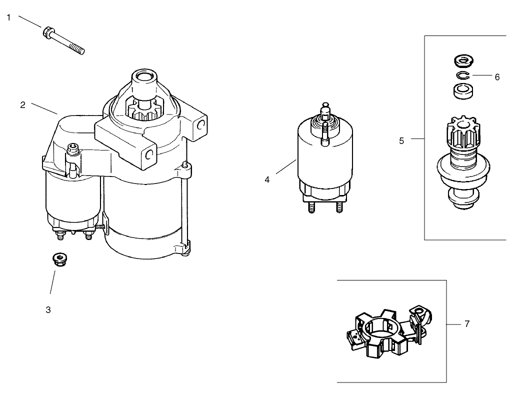 Starter Assembly Kohler CV23S PS75560