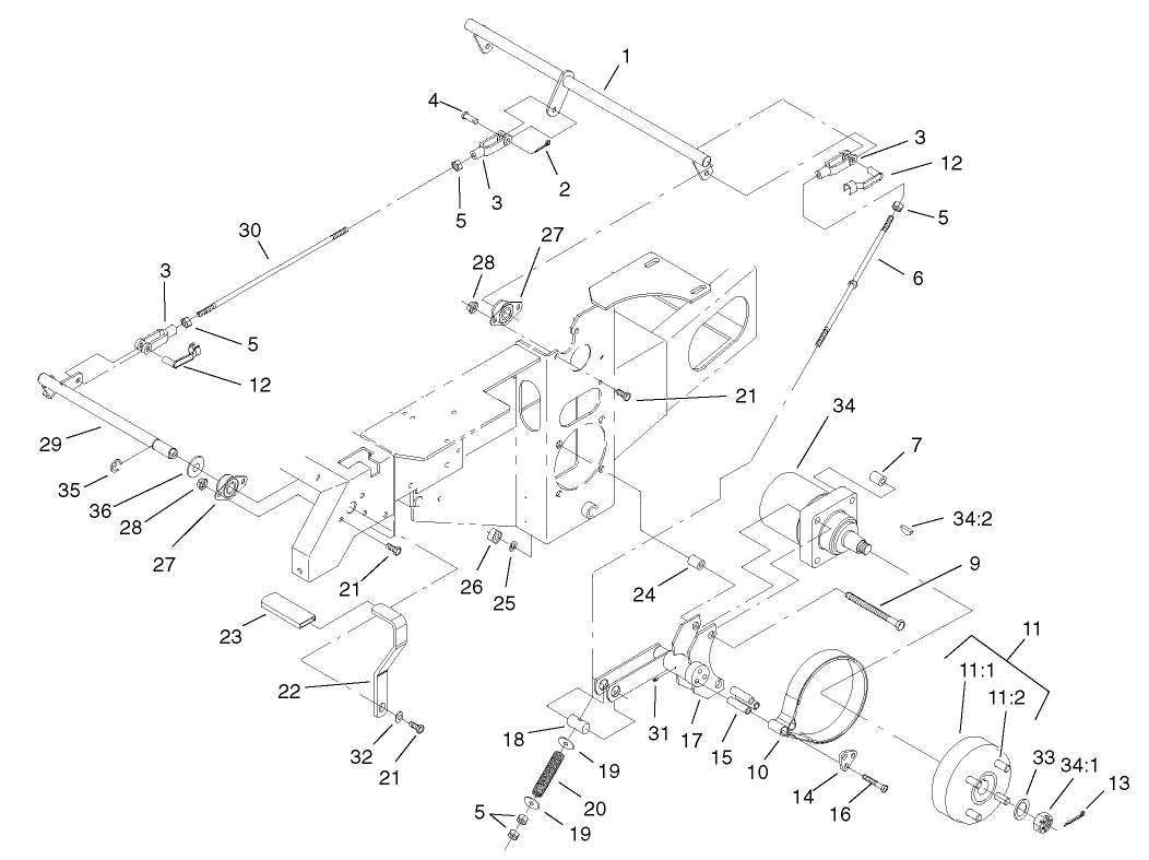 Parking Brake System Assembly