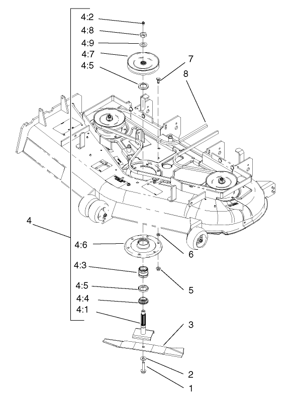 Deck Spindle Assembly