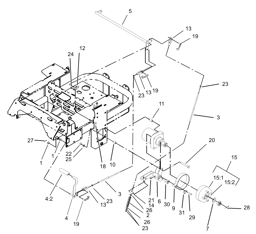 Brake and Wheel Hub Assembly