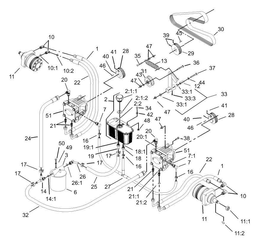 Hydraulic System Assembly