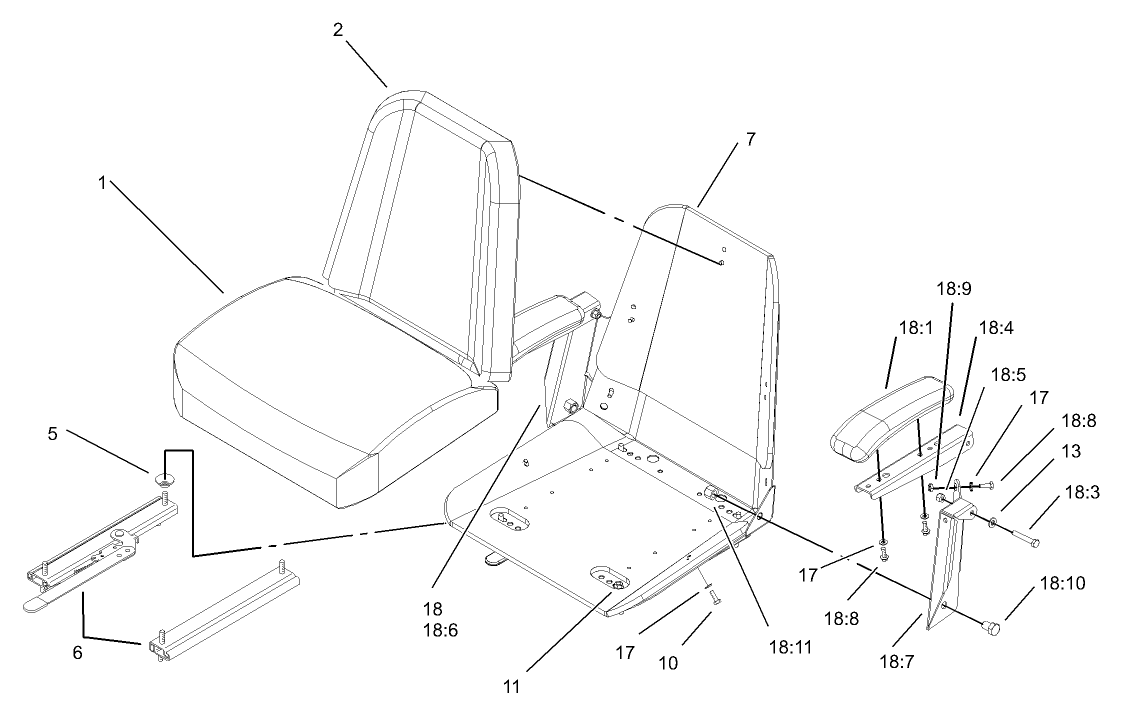 Seat Assembly No. 1-633705